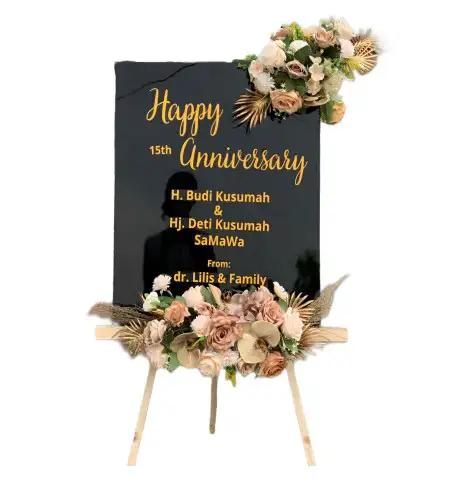 Papan Bunga Akrilik Anggasari